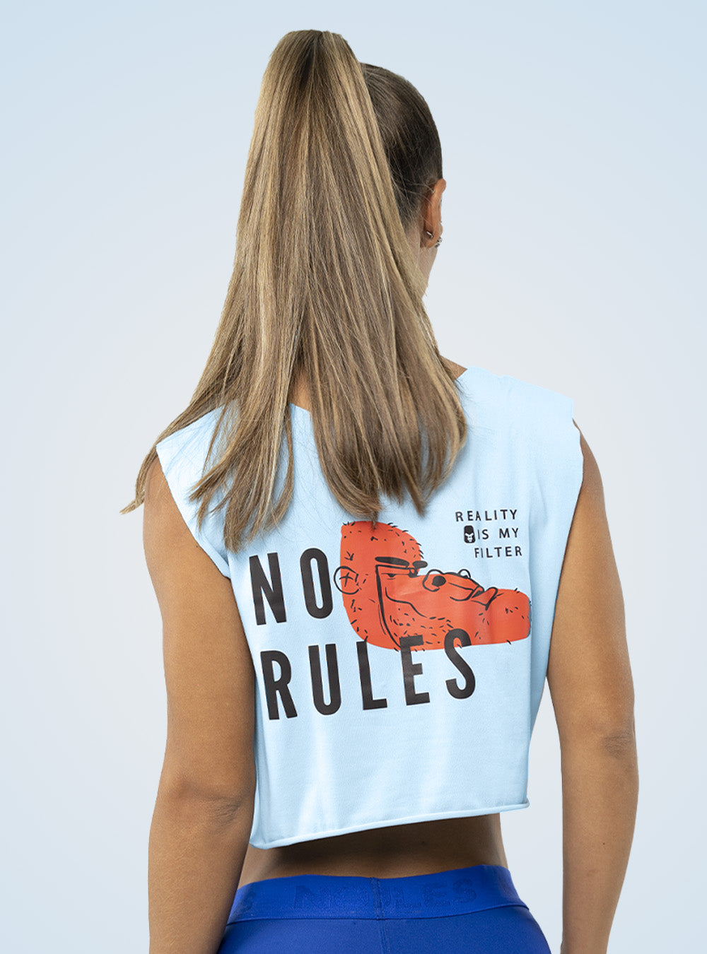 Reality is my filter Crop Top