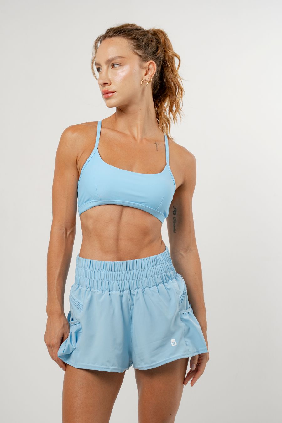 Top Pulse Fit Baby Blue