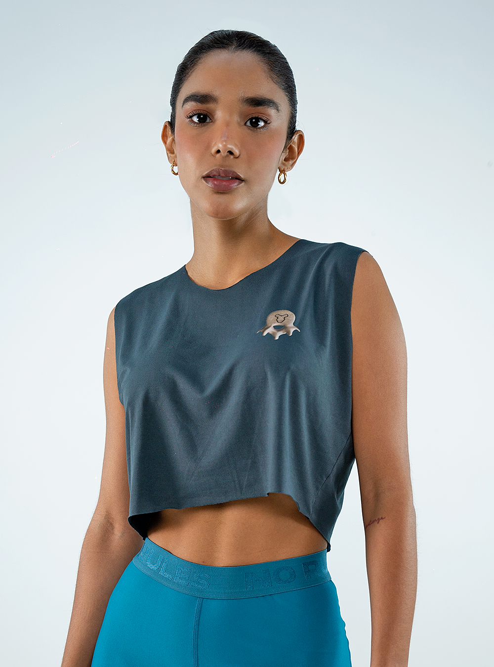 Spine Crop Top