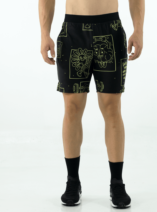 Crossfit short black trip