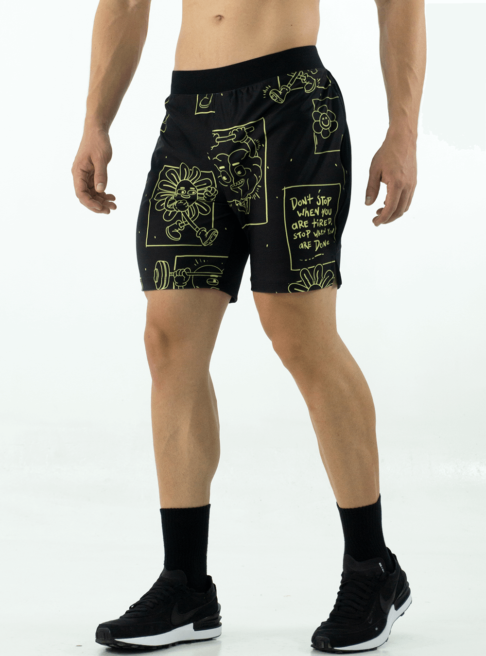 Crossfit short black trip