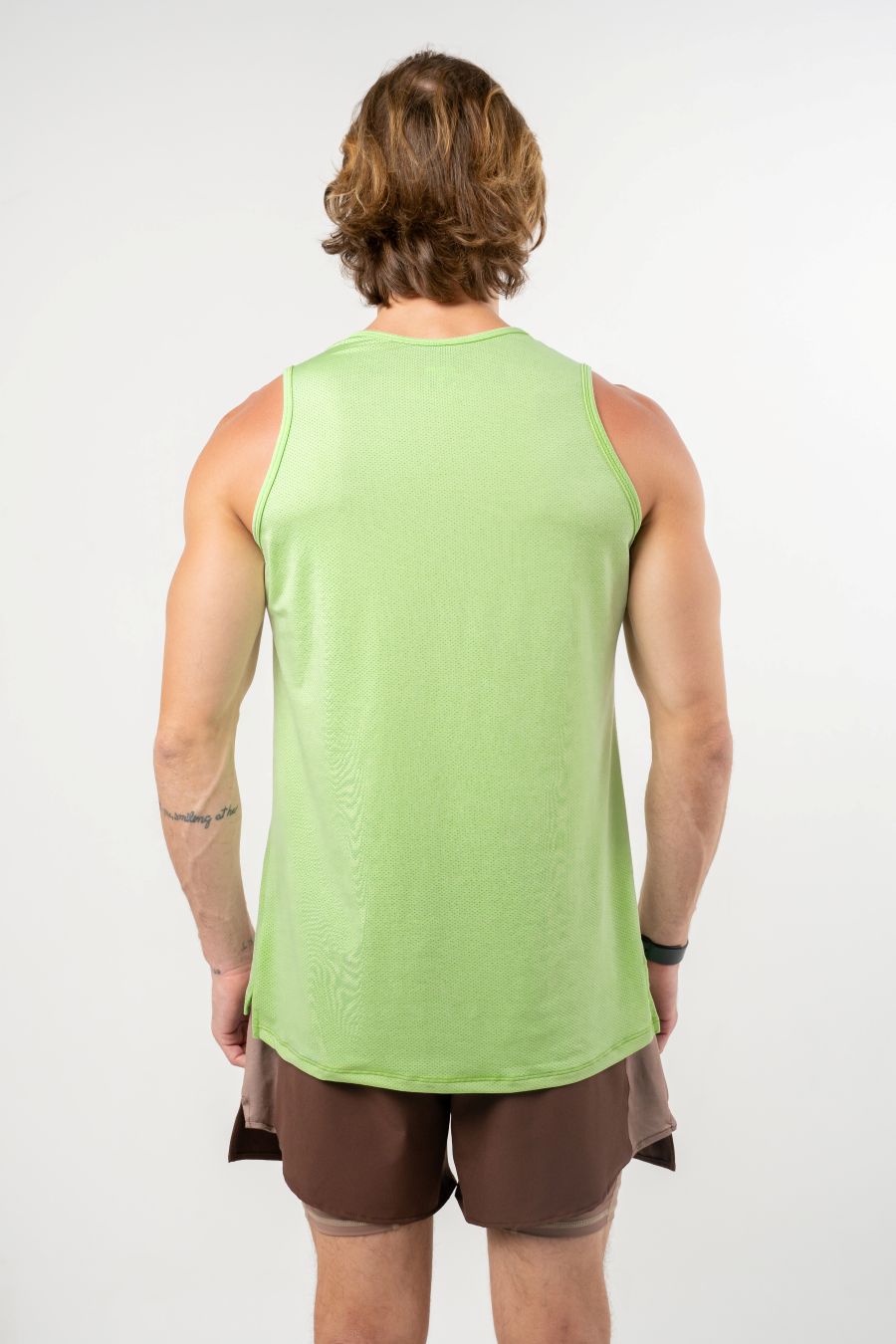 Esqueleto Running Neon Green