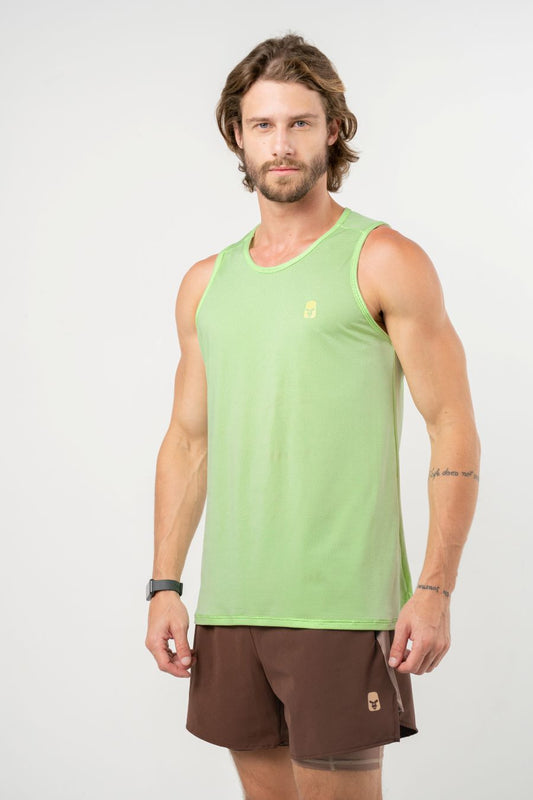 Esqueleto Running Neon Green