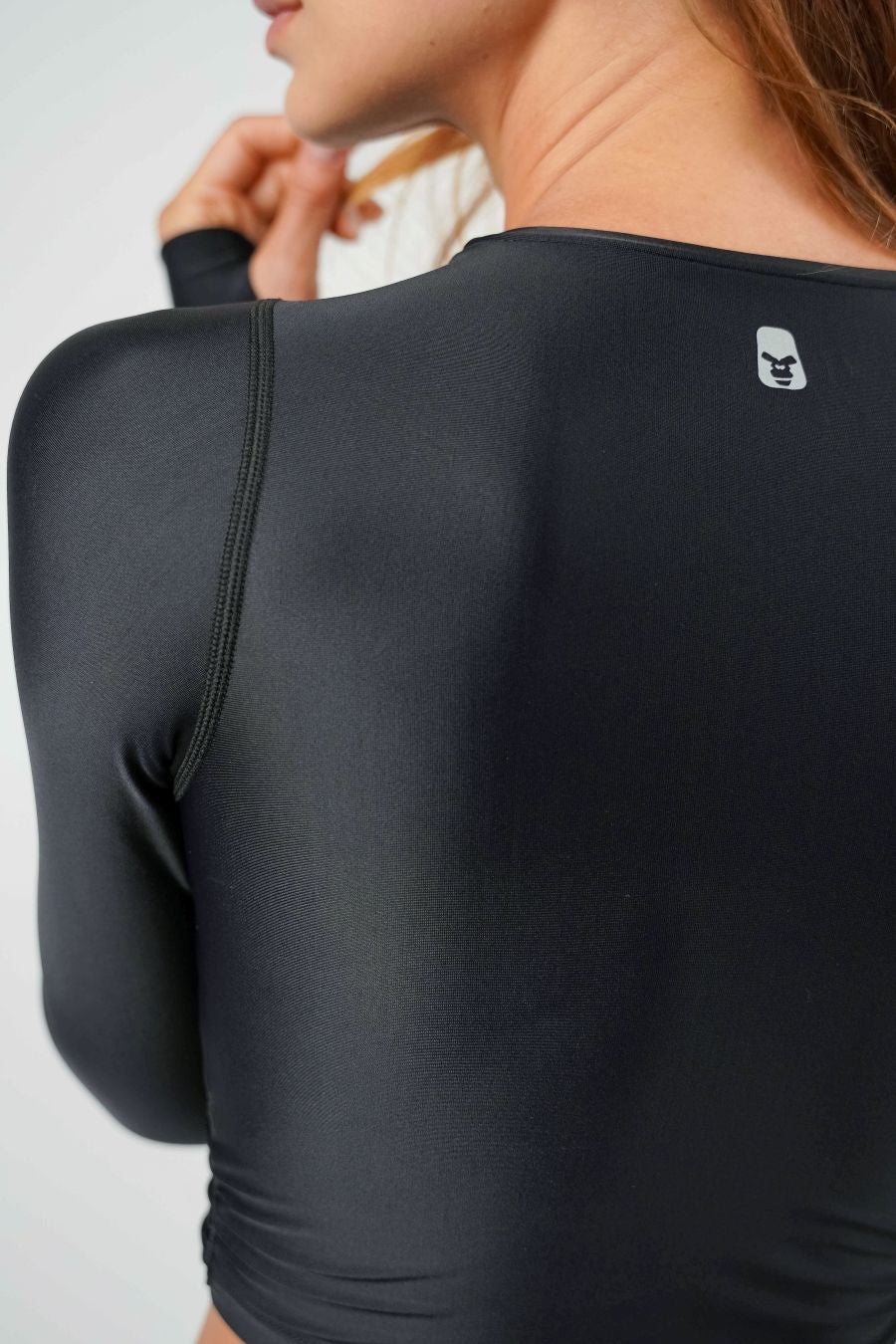 Retro Rush Long Sleeve Top Negro